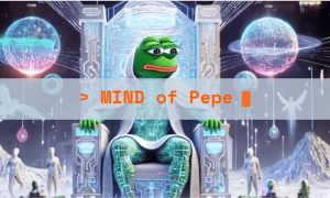 شعار عملة Mind of Pepe يعتلي عرش بعالم فضائي